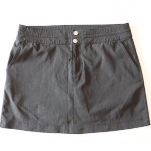 SOLD PrAna Celesta Skort Size 8 Black Lightweight